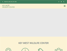 Tablet Screenshot of keywestwildlifecenter.org